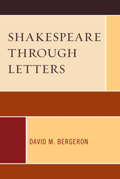 Hardcover Shakespeare through Letters Book