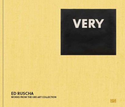 Hardcover Ed Ruscha: Very: Works from the UBS Art Collection Book