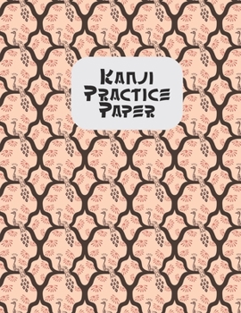 Kanji Practice Book: Japanese Lettering Practice Paper I Love Sushi