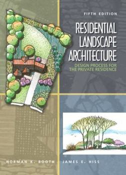 Hardcover Residential Landscape Architecture: Design Process for the Private Residence Book