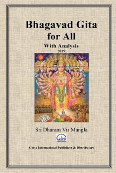 Paperback Bhagavad Gita for All With Analysis Book