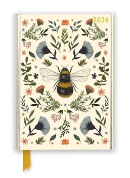 Jade Mosinski: Botanical Bee 2026 Luxury Diary Planner - Page to View with Notes