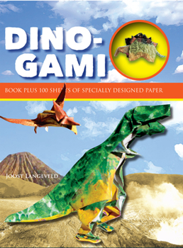 Hardcover Dino-Gami Book