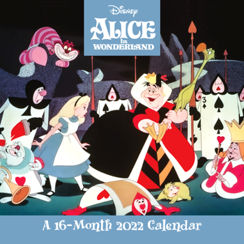 Calendar 2022 Alice and Wonderland Wall Book