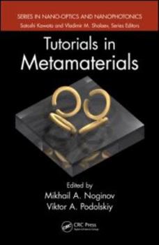 Hardcover Tutorials in Metamaterials Book
