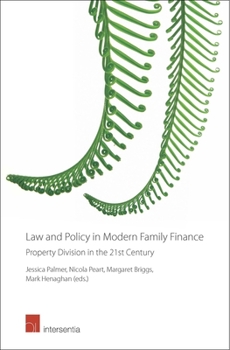 Hardcover Law and Policy in Modern Family Finance: Property Division in the 21st Century Book