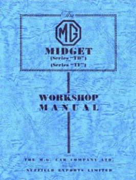 Paperback MG Midget Td/TF Wsm Book