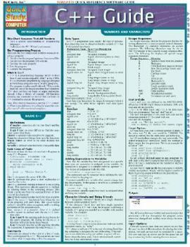 Misc. Supplies C++ Guide Laminate Reference Chart Book