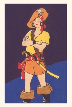 Paperback Vintage Journal Woman Pirate Book