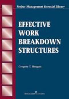 Paperback Effective Work Breakdown Structures Book