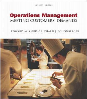 Hardcover Operations Management: Meeting Customers' Demands Book