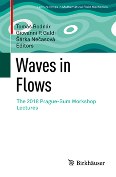 Paperback Waves in Flows: The 2018 Prague-Sum Workshop Lectures Book