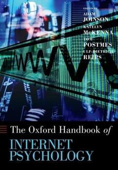Paperback The Oxford Handbook of Internet Psychology Book