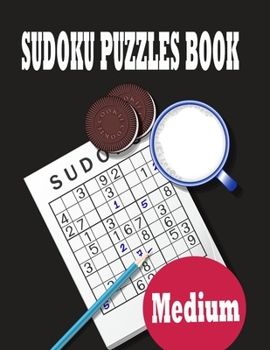 Paperback Sudoku Puzzle Book: Medium Sudoku Puzzle Book including Instructions and answer keys - Sudoku Puzzle Book for Adults Book