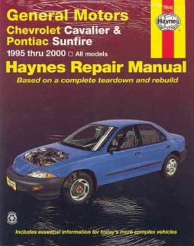 Paperback GM: Chevrolet Cavalier & Pontiac Sunfire, 95 00 Book