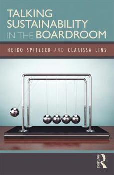 Paperback Talking Sustainability in the Boardroom Book