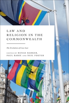 Paperback Law and Religion in the Commonwealth: The Evolution of Case Law Book