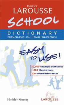 Paperback School French Dictionary (Hodder Larousse) Book