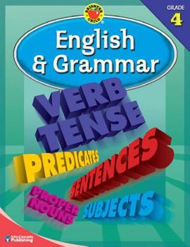 Paperback English & Grammar, Grade 4 (Brighter Child Workbooks) Book