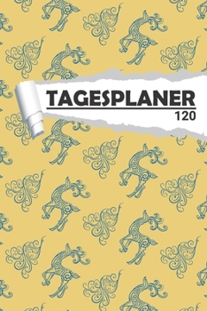 Tagesplaner Reh: Eleganter Terminplaner I DIN A5 I 120 Seiten I Tageskalender I Organizer für Schule, Uni und Büro (Abstrakte Tagesplaner) (German Edition)