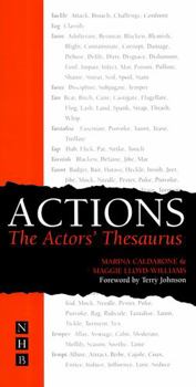 Paperback Actions: The Actor's Thesaurus Book