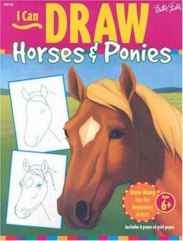 Paperback I Can Draw Horses & Ponies Book