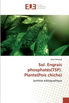 Paperback Sol. Engrais phosphatés(TSP). Plante(Pois chiche) [French] Book