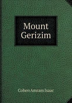 Paperback Mount Gerizim Book