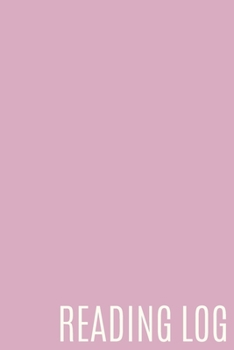 Reading Log: Notebook to Chart Book Progress for Middle and High School Students, College Students, and Adults with Modern Cover Design in Lavender