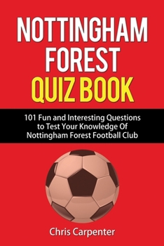 Paperback Nottingham Forest Quiz Book