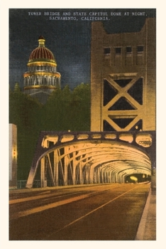 Paperback The Vintage Journal Tower Bridge, Capitol, Sacramento, California Book