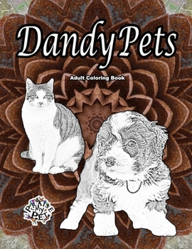 Paperback Dandy Pets: Adult Coloring Book