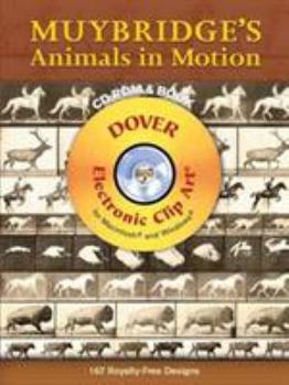 Paperback Muybridge's Animals in Motion [With CDROM] Book