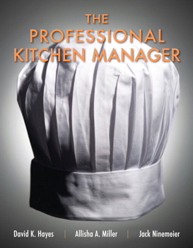 Paperback The Professional Kitchen Manager Book