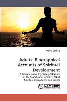 Paperback Adults' Biographical Accounts of Spiritual Development Book