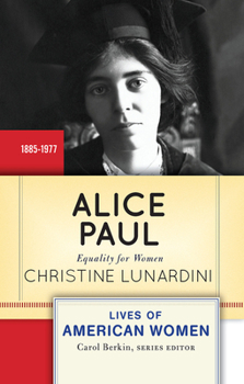 Hardcover Alice Paul: Equality for Women Book