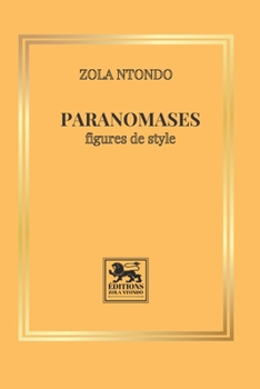Paperback Paranomases: figures de style [French] Book