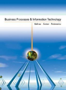 Hardcover Business Processes and Information Technology Book