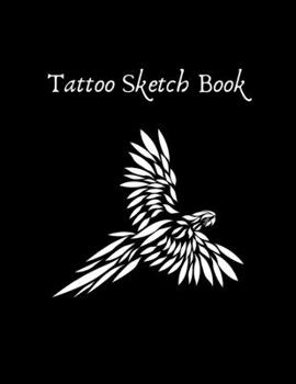 Paperback Tattoo Sketch Book: Coloring Design Artist Tracking Patterns Book