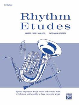 Paperback Rhythm Etudes B-flat Clarinet Book