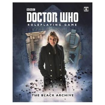 Paperback Dr Who RPG Black Archive Book