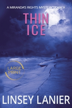 Paperback Thin Ice [Large Print] Book