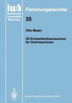 Paperback 3d-Echtzeitkollisionsschutz Für Drehmaschinen [German] Book