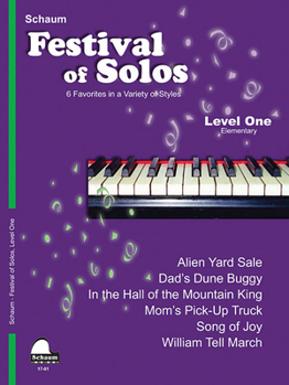 Paperback Festival of Solos: Level 1 Elementary Level Book