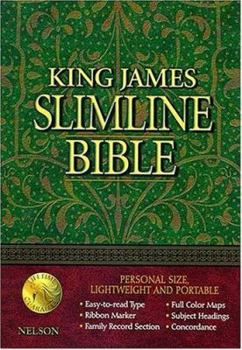 Hardcover Slimline Bible-KJV Book