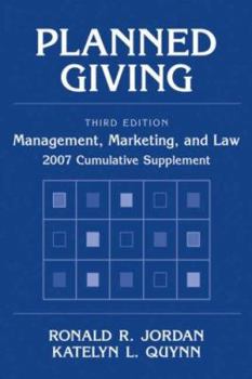 Paperback Planned Giving: Management, Marketing, and Law Book