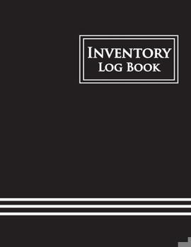 Paperback Inventory Log book: inventory log book for business, Simple Inventory Tracker Book
