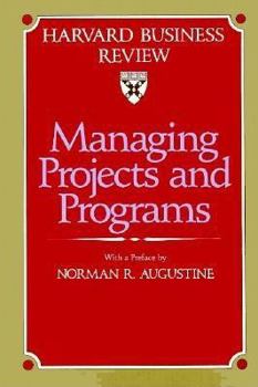Hardcover Managing Projects and Programs Book