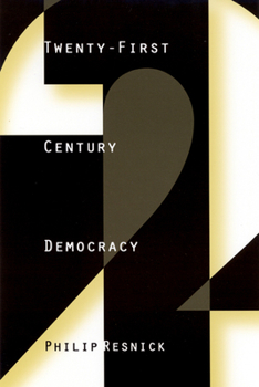 Hardcover Twenty-First Century Democracy Book