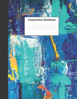 Composition Notebook: Wide Ruled Blank Lined patterned Notebook. Perfect for Girls, Boys, Teens, Men, Women, Students and Teachers. For School, Home, ... Notes and Journaling (Composition Notebooks)